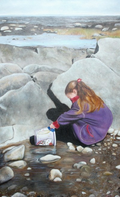 Portrait | fillette et rochers @ Gilles Jean-Marie